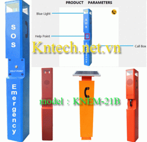 Điện thoại Kntech trụ đứng KNEM-21B