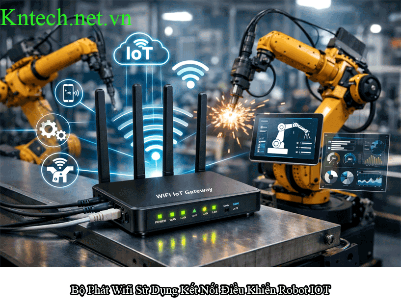 Tư Vấn Access Point Sử Dụng Kết Nối Điều Khiển Robot