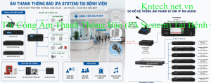 Thi Công Âm Thanh Thông Báo (PA System) Tại Bệnh viện