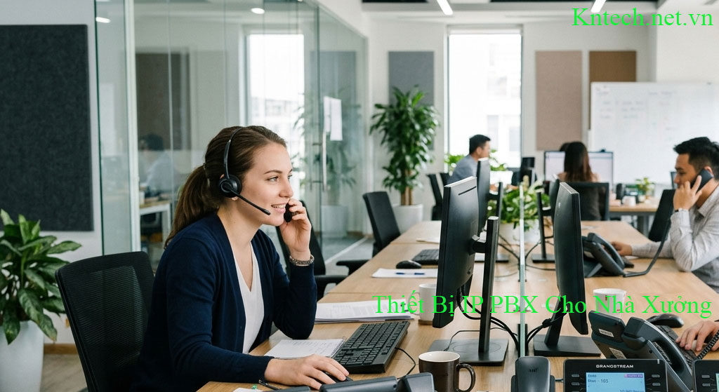 Thiết Bị IP PBX Cho Nhà Xưởng